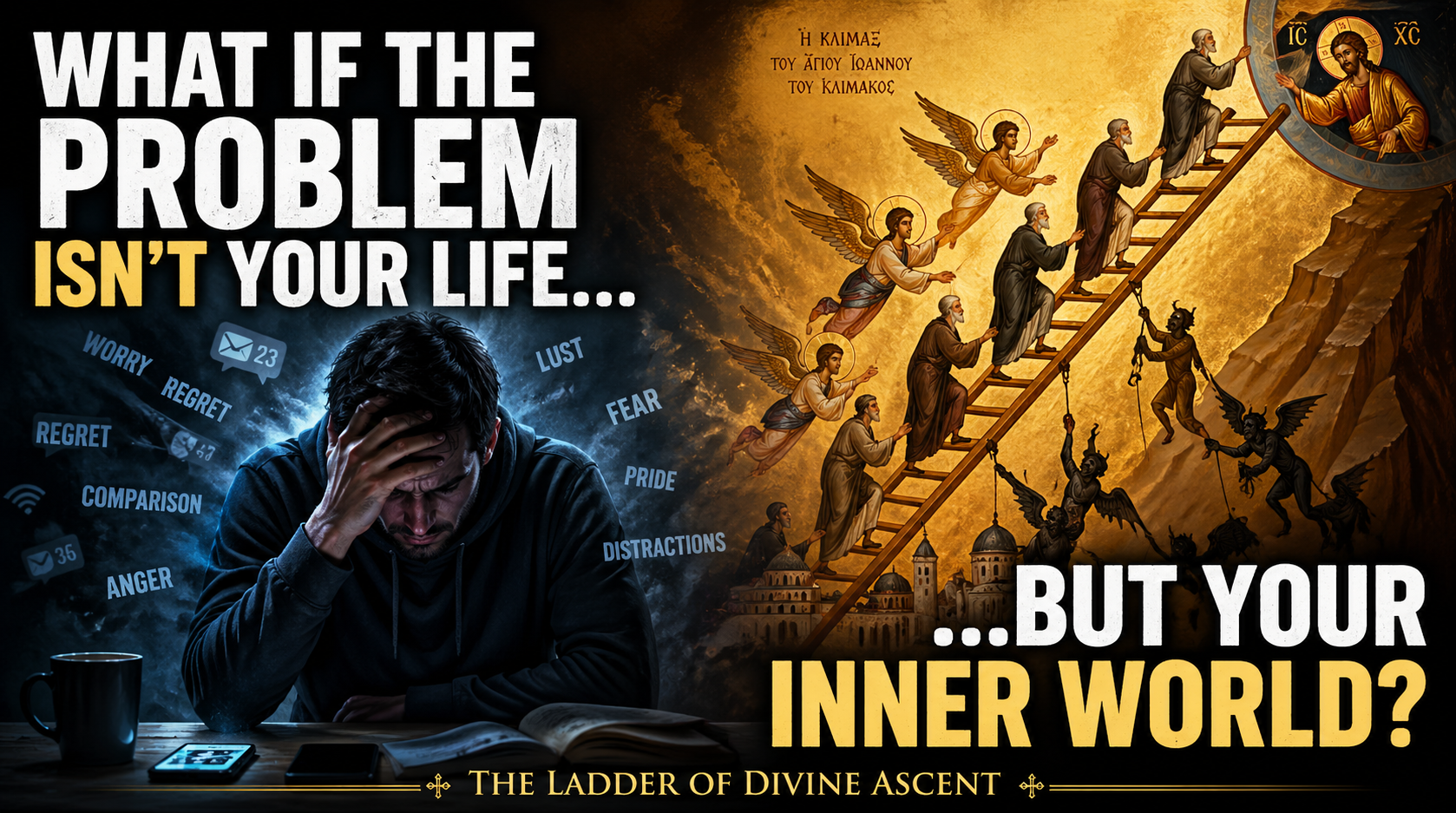 The Hidden Battle Within: How the Ladder of Divine Ascent Exposes Your Spiritual Struggle