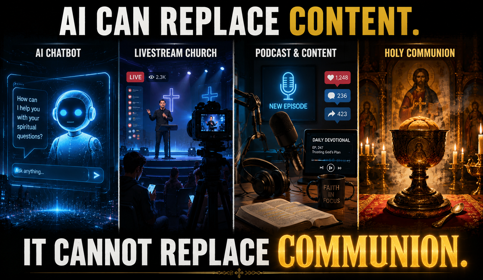 Americans Are Increasingly Turning to AI Instead of Pastors — Here’s What That Means for Christianity