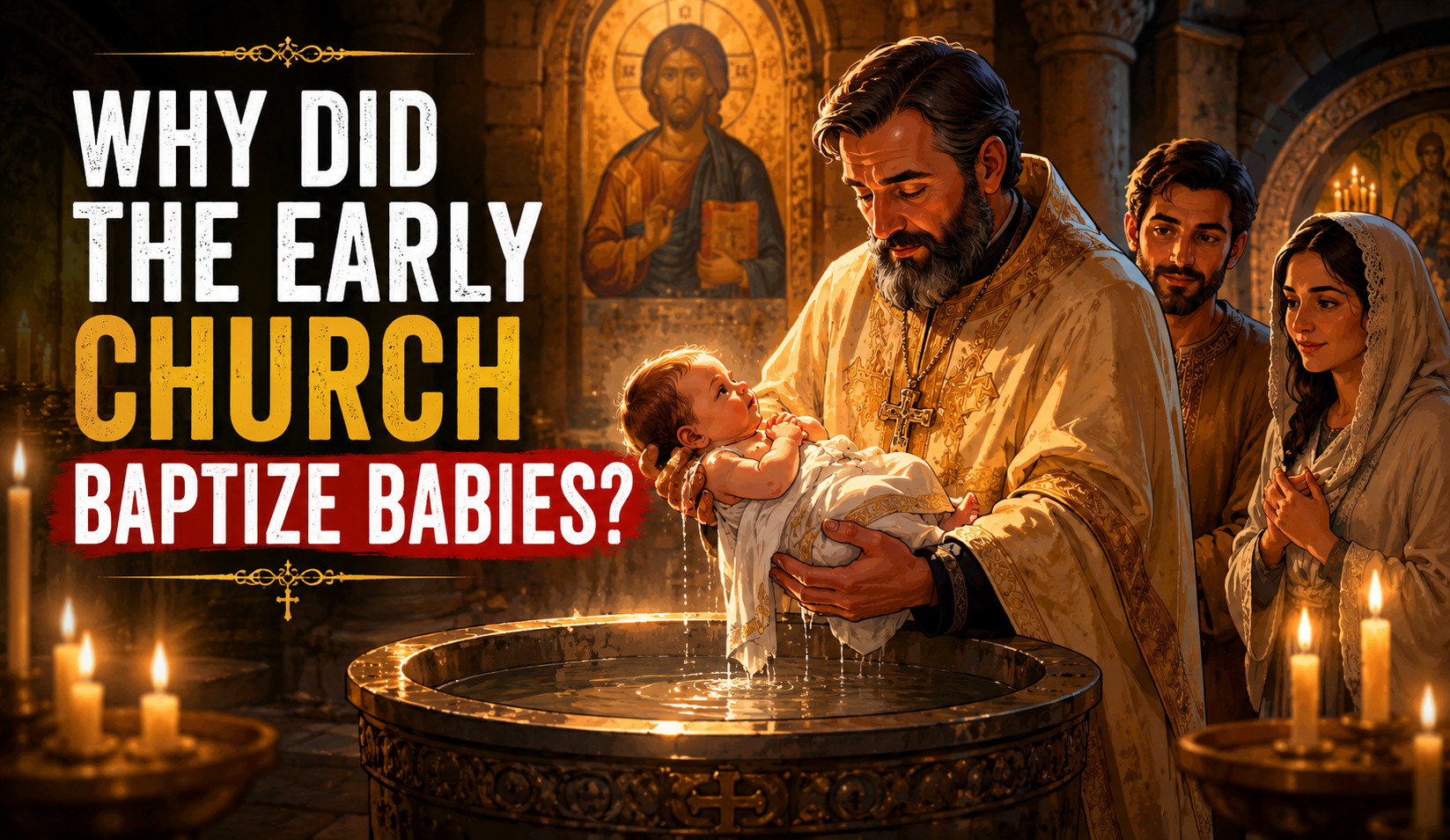 Why Do Orthodox Christians Baptize Babies? The Ancient Church’s Answer Might Surprise You