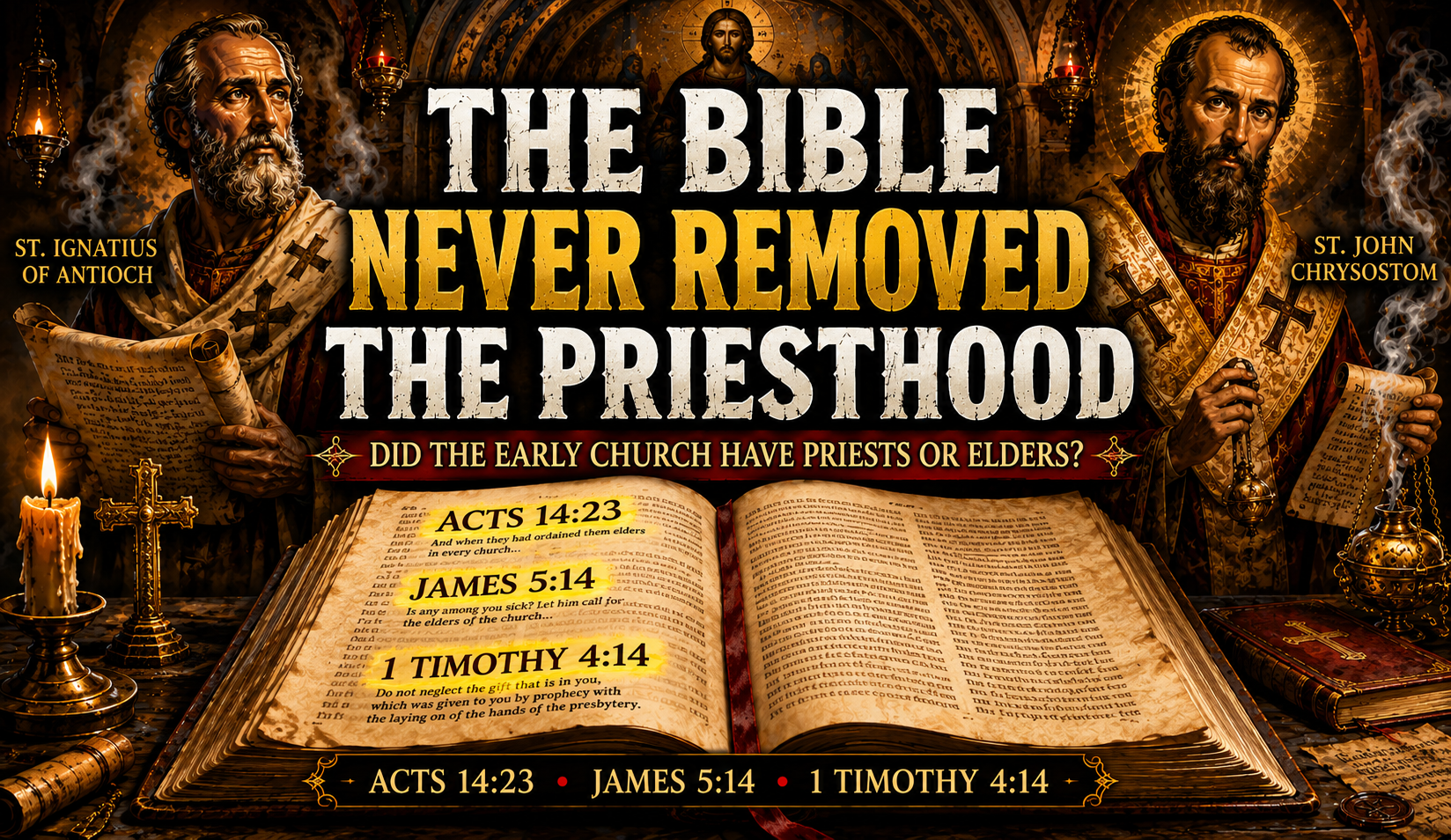 Were There Priests in the Early Church? The Biblical and Historical Evidence Most Protestants Never Hear