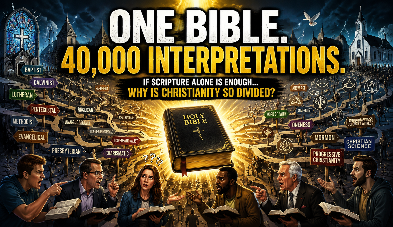 Sola Scriptura: Christ Did Not Leave Us a Book — He Left Us a Church