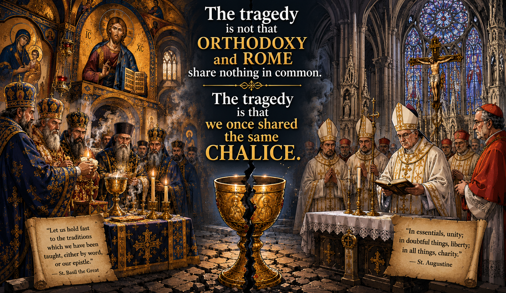 Why Orthodox and Catholics Still Cannot Unite: The Deep Theological Divide Few Christians Truly Understand