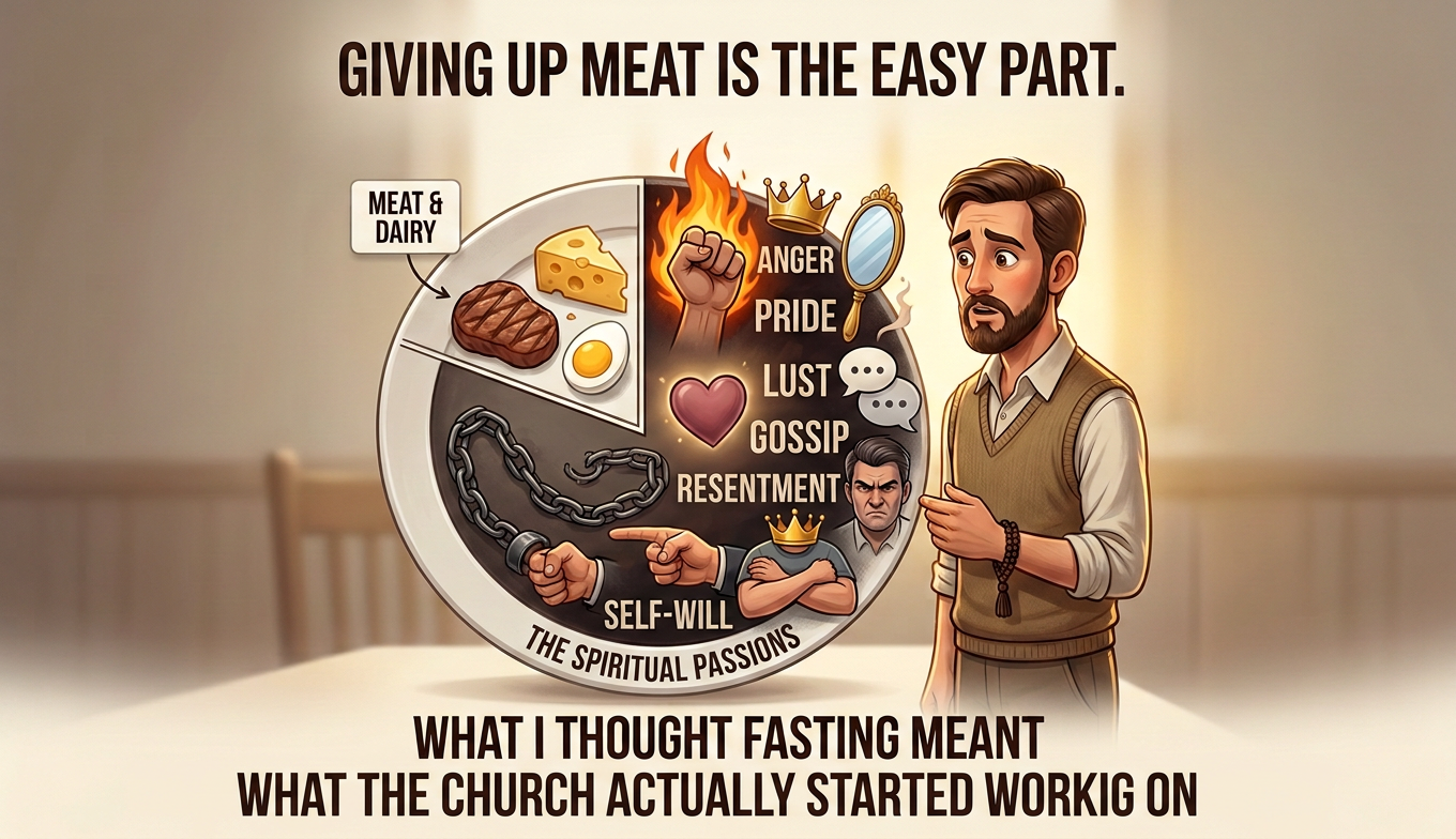Fasting: Why Giving Up Meat Is the Easy Part