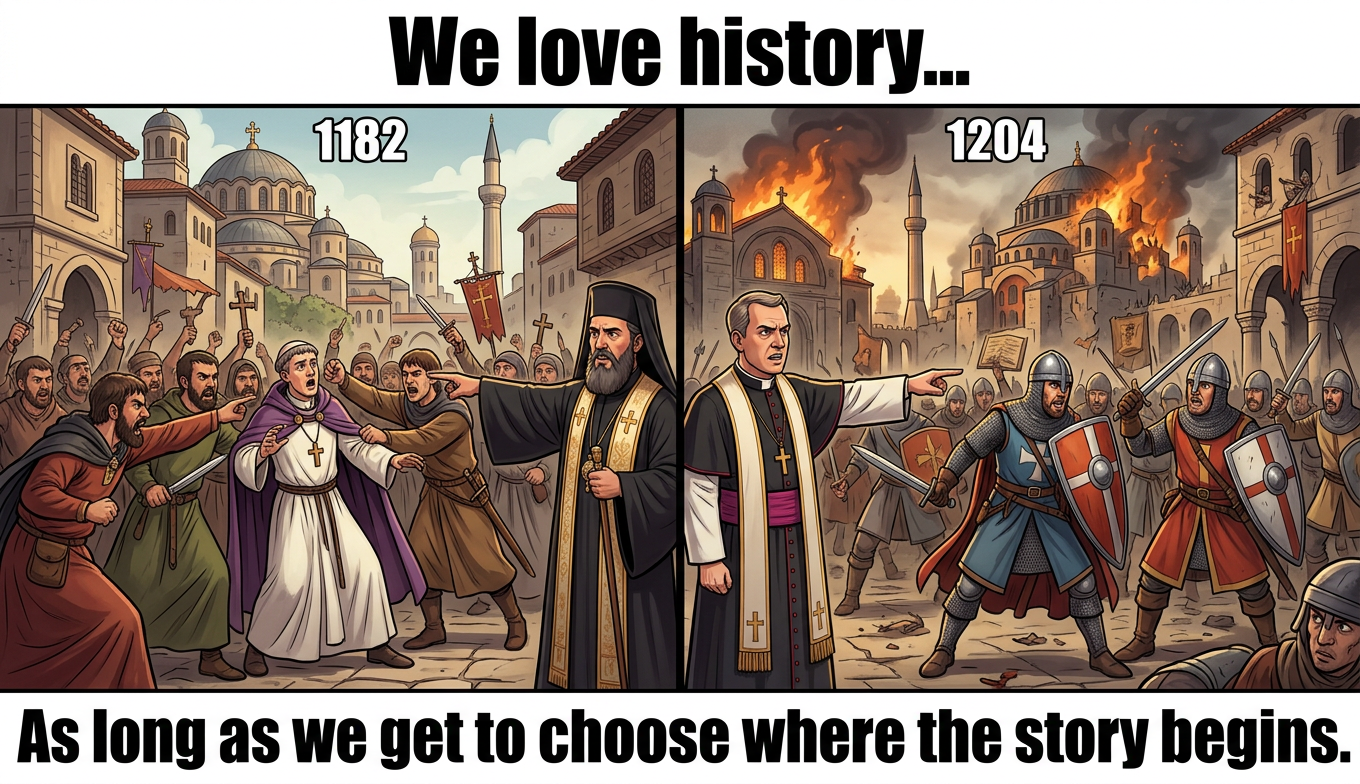 The Great Schism Did Not Happen in 1054: What Really Divided Orthodoxy and Rome